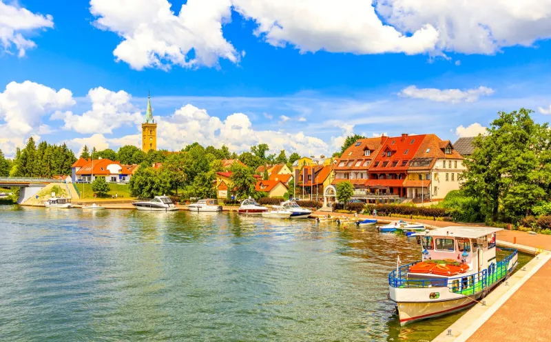 View of Mikołajk