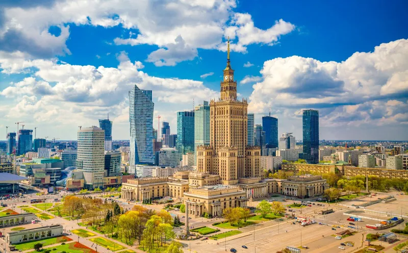 Palace of Culture in Warsaw