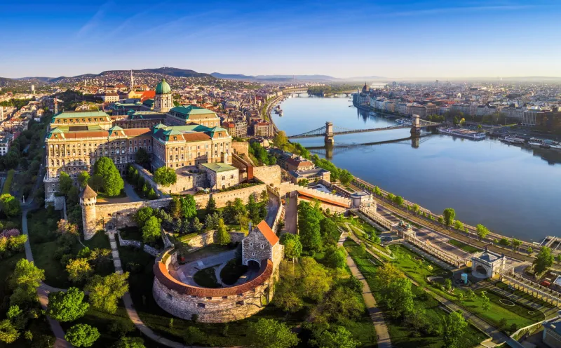 View of the Parliament in Budapest