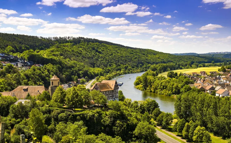 Homburg Castle, Triefenstein, Main