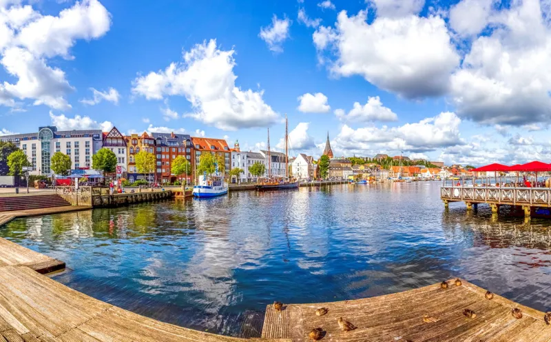 Flensburg harbor