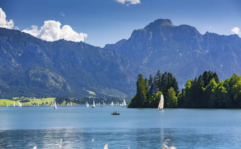 Forggensee in Allgäu
