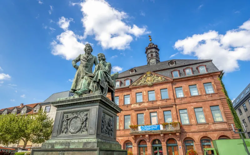 Hanau, Monument, Brothers Grimm