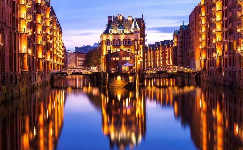 Hamburg, warehouse district