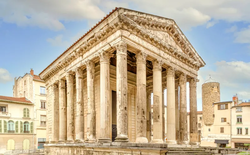 Temple of Augustus and Livia in Vienne