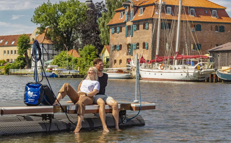 Glückstadt harbor