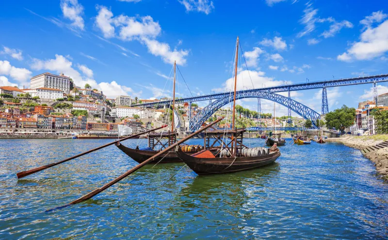 Boats in Porto