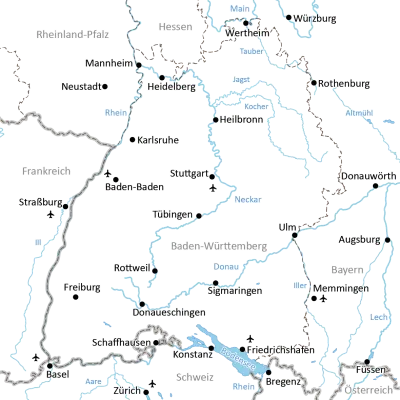 Cycling tours in Baden-Württemberg