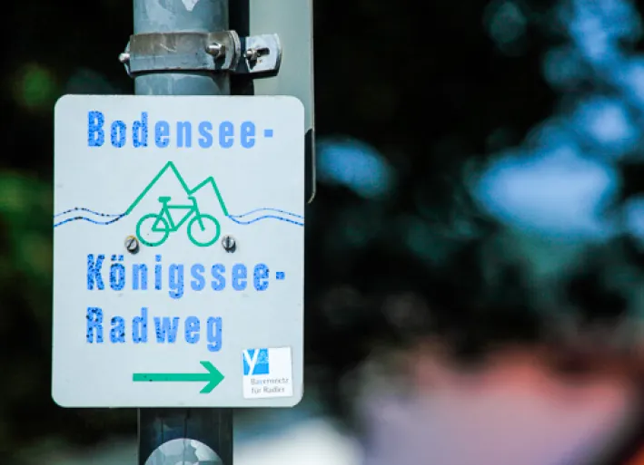 Brief info on the cycle tour from Lake Constance to Königssee