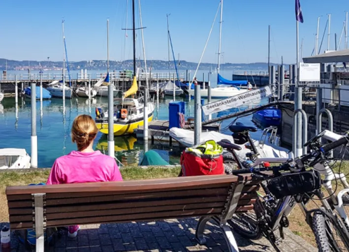 At Wallhausen harbour
