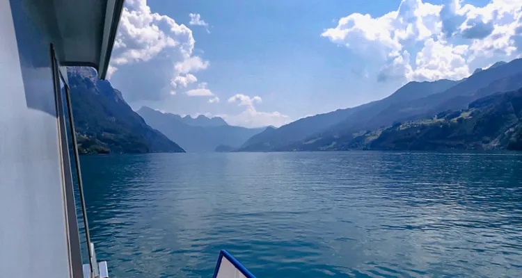 Lake Walen, mountains, landscape