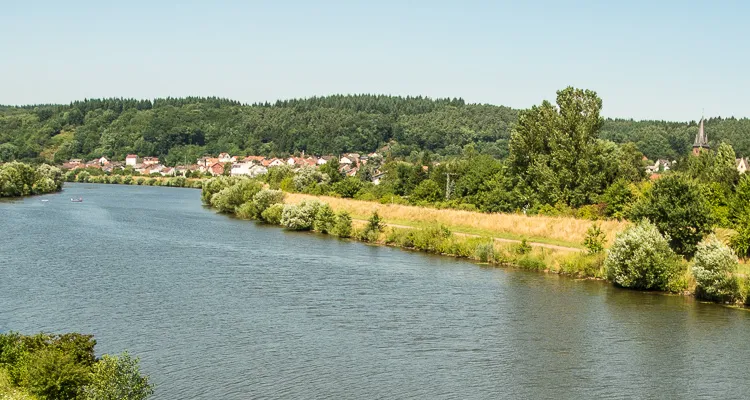 Saar-Radweg, Saarbrücken